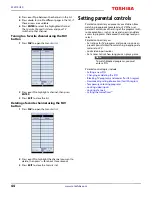 Preview for 44 page of Toshiba 32L310U20 Manual