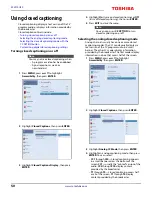 Preview for 50 page of Toshiba 32L310U20 Manual