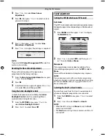 Предварительный просмотр 21 страницы Toshiba 32L3300 Series Owner'S Manual