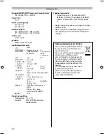 Предварительный просмотр 52 страницы Toshiba 32L3300 Series Owner'S Manual