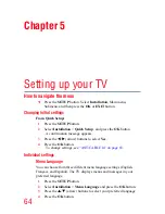 Preview for 64 page of Toshiba 32L4300UC User Manual