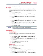 Preview for 101 page of Toshiba 32L4300UC User Manual