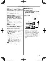 Preview for 53 page of Toshiba 32L5400 Series Owner'S Manual