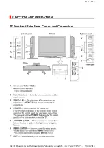 Preview for 19 page of Toshiba 32LV17 Service Manual