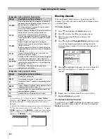 Предварительный просмотр 52 страницы Toshiba 32LV17U Owner'S Manual