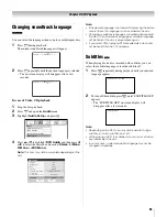 Предварительный просмотр 65 страницы Toshiba 32LV17U Owner'S Manual