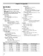 Preview for 72 page of Toshiba 32LV17U Owner'S Manual