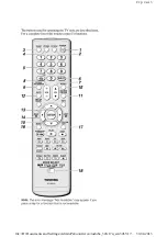 Предварительный просмотр 22 страницы Toshiba 32LV17U Service Manual