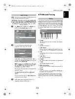 Предварительный просмотр 15 страницы Toshiba 32LV665D Owner'S Manual