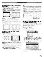 Предварительный просмотр 43 страницы Toshiba 32LV67U - 32" LCD TV Owner'S Manual