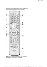 Предварительный просмотр 22 страницы Toshiba 32LV67U - 32" LCD TV Service Manual