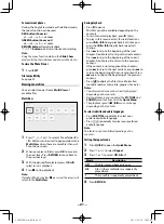 Предварительный просмотр 22 страницы Toshiba 32P2300 Series Owner'S Manual