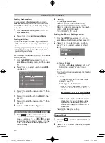 Preview for 14 page of Toshiba 32PB10E Owner'S Manual