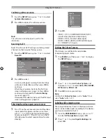 Preview for 26 page of Toshiba 32PX200 series Owner'S Manual