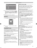 Preview for 27 page of Toshiba 32PX200 series Owner'S Manual