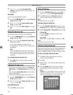 Preview for 42 page of Toshiba 32PX200 series Owner'S Manual