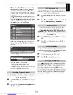 Preview for 19 page of Toshiba 32RL853B Owner'S Manual