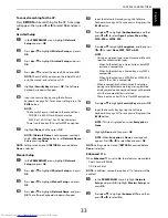 Preview for 33 page of Toshiba 32RL853B Owner'S Manual