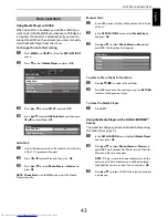 Preview for 43 page of Toshiba 32RL853B Owner'S Manual