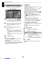 Preview for 46 page of Toshiba 32RL853B Owner'S Manual