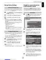 Preview for 53 page of Toshiba 32RL853B Owner'S Manual