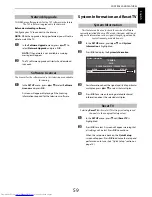 Preview for 59 page of Toshiba 32RL853B Owner'S Manual