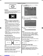 Предварительный просмотр 19 страницы Toshiba 32RV600E Owner'S Manual