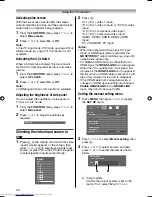 Предварительный просмотр 24 страницы Toshiba 32RV600E Owner'S Manual