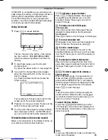 Предварительный просмотр 29 страницы Toshiba 32RV600E Owner'S Manual