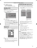 Предварительный просмотр 31 страницы Toshiba 32SL800A Owner'S Manual