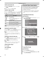 Предварительный просмотр 64 страницы Toshiba 32SL800A Owner'S Manual