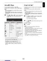 Preview for 59 page of Toshiba 32SL863B Owner'S Manual