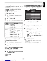 Preview for 65 page of Toshiba 32SL863B Owner'S Manual