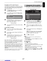 Preview for 67 page of Toshiba 32SL863B Owner'S Manual