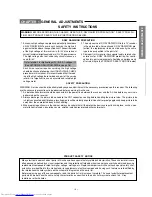 Preview for 3 page of Toshiba 32SW9UA Service Manual