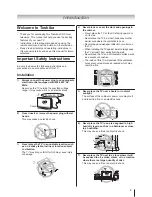 Предварительный просмотр 3 страницы Toshiba 32W2300A Owner'S Manual