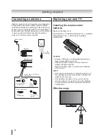 Предварительный просмотр 10 страницы Toshiba 32W2300A Owner'S Manual