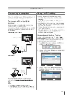 Предварительный просмотр 47 страницы Toshiba 32W2300A Owner'S Manual