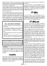 Preview for 8 page of Toshiba 32WD2A63DB Quick Start Manual