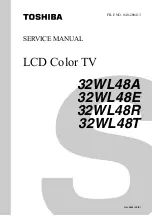 Toshiba 32WL48A Service Manual предпросмотр