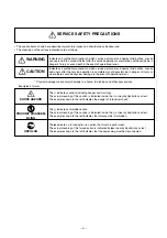 Preview for 3 page of Toshiba 32WL55A Service Manual