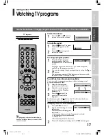 Preview for 17 page of Toshiba 32WL58A Owner'S Manual