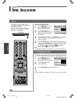 Preview for 30 page of Toshiba 32WL58A Owner'S Manual