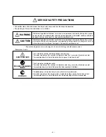 Предварительный просмотр 3 страницы Toshiba 32WL58P Service Manual