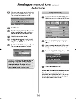 Preview for 14 page of Toshiba 32WL66 Owner'S Manual