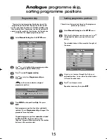 Preview for 15 page of Toshiba 32WL66 Owner'S Manual