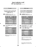 Preview for 32 page of Toshiba 32WL66 Owner'S Manual