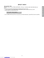 Предварительный просмотр 17 страницы Toshiba 32Z17B Service Manual