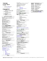 Toshiba 3490CT - Portege - PIII 700 MHz Brochure & Specs preview