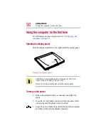 Предварительный просмотр 50 страницы Toshiba 3490CT - Portege - PIII 700 MHz User Manual